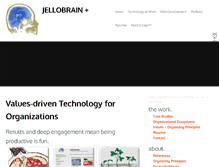 Tablet Screenshot of jellobrain.com